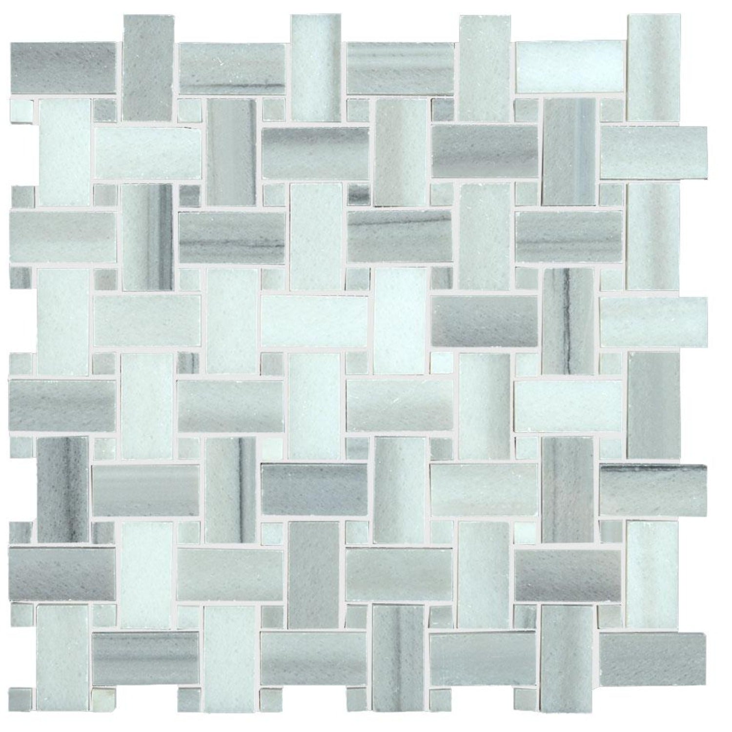 EQUATOR MARBLE MOSAIC POLISHED BASKET WEAVE 1